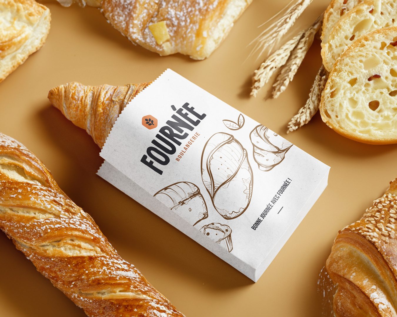 Fournée mockup
